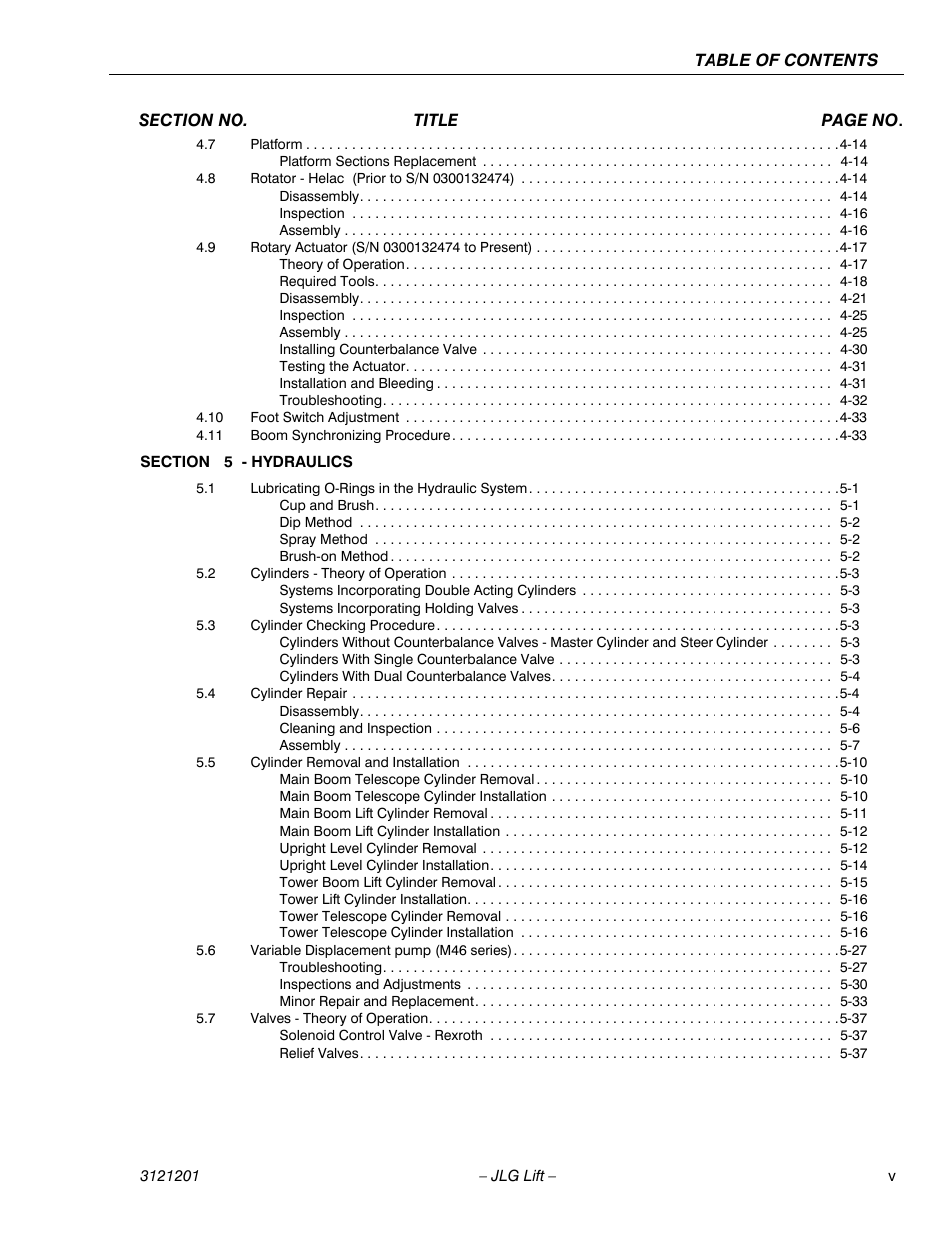 JLG 600A_AJ Service Manual User Manual | Page 9 / 342