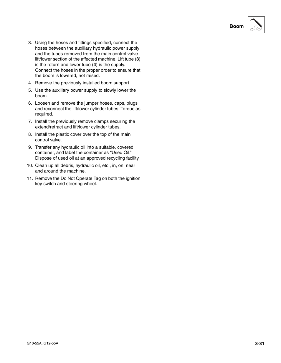 JLG G12-55A Service Manual User Manual | Page 67 / 176