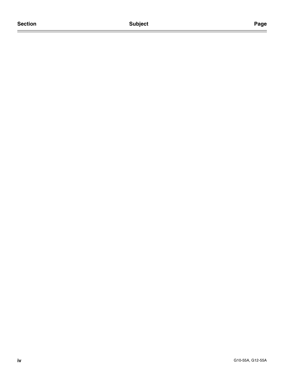 JLG G12-55A Service Manual User Manual | Page 8 / 176