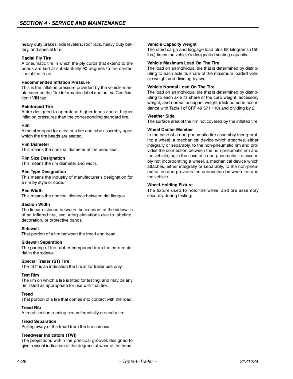 JLG Triple-L Operator Manual User Manual | Page 68 / 70