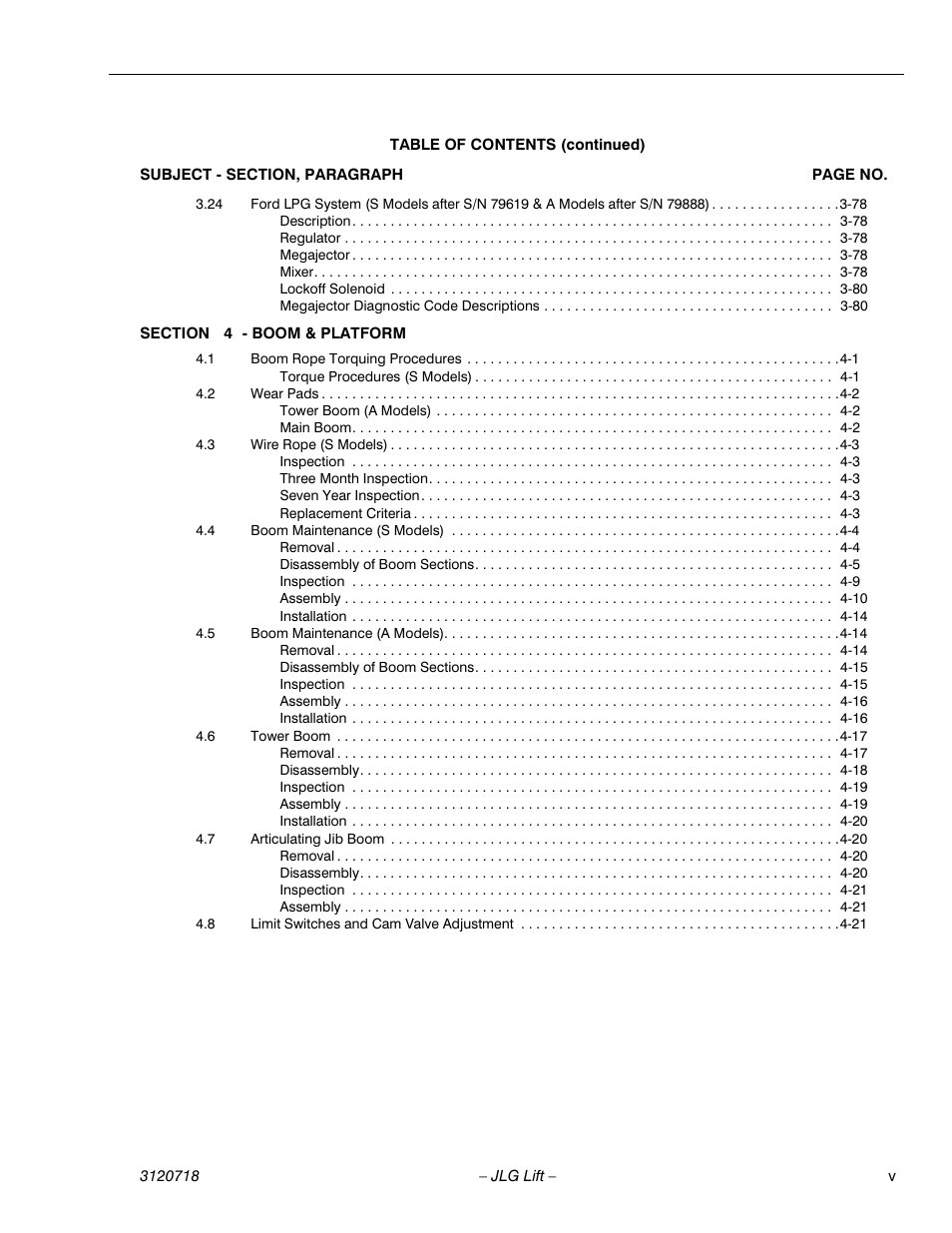 JLG 660SJ ANSI Service Manual User Manual | Page 11 / 322