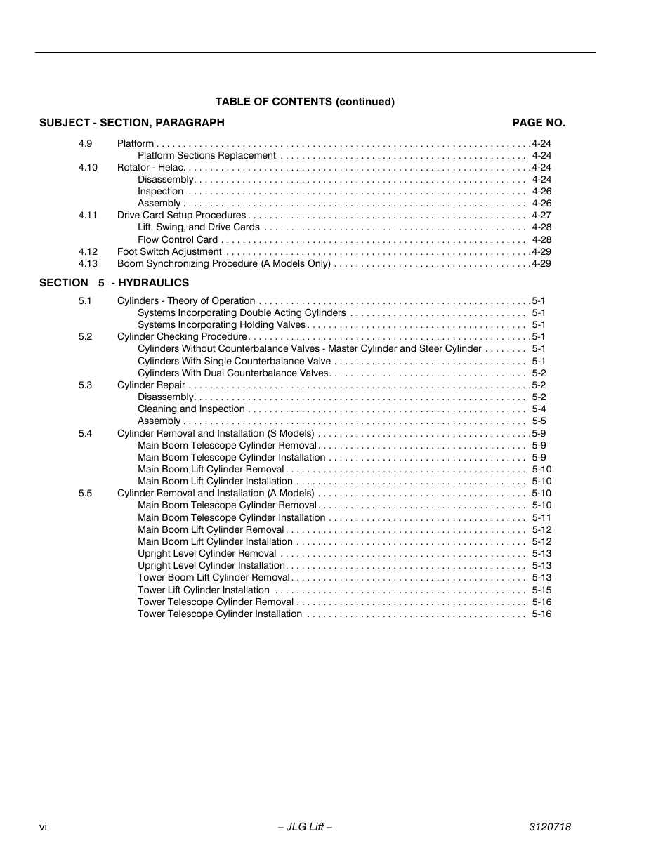 JLG 660SJ ANSI Service Manual User Manual | Page 12 / 322