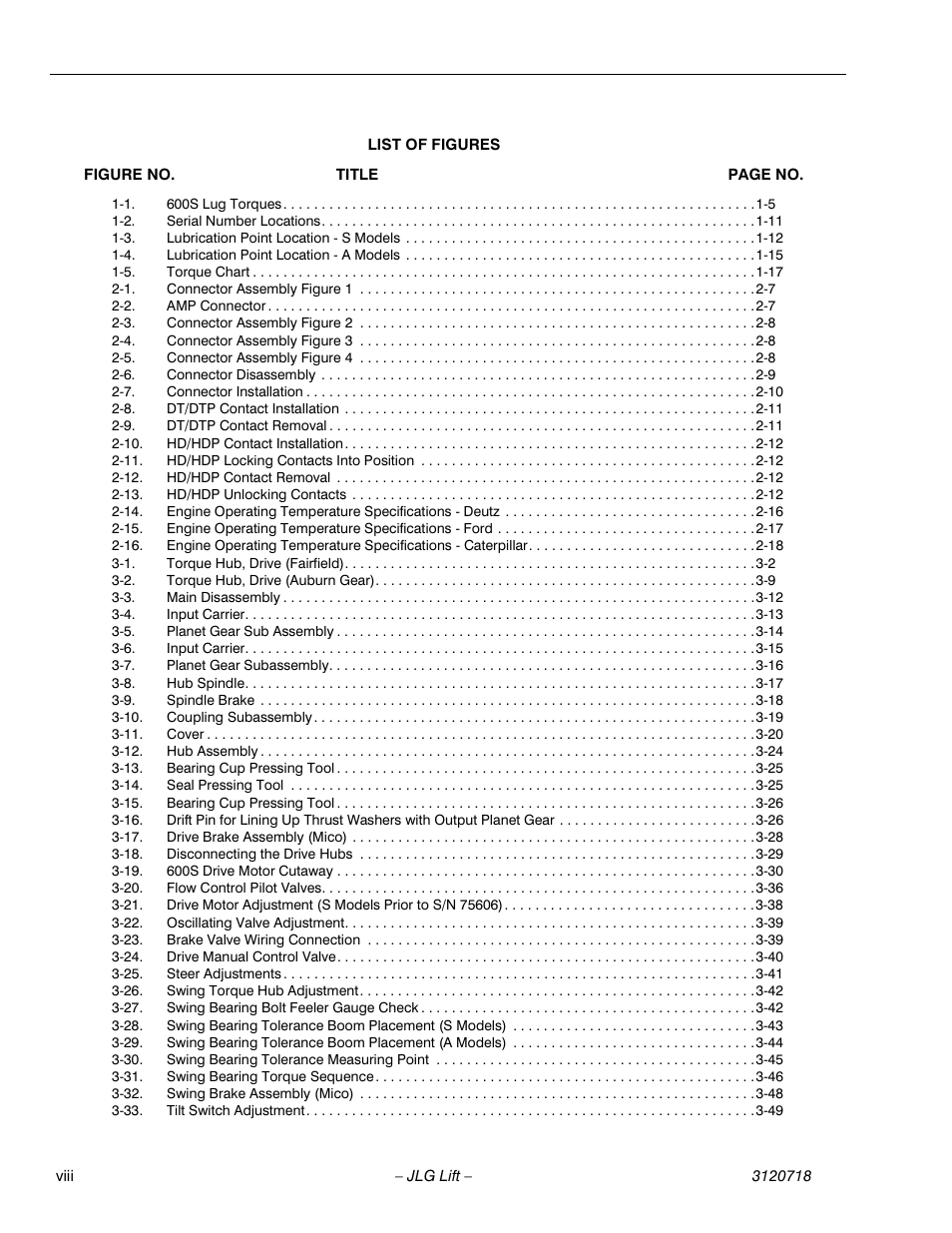 JLG 660SJ ANSI Service Manual User Manual | Page 14 / 322