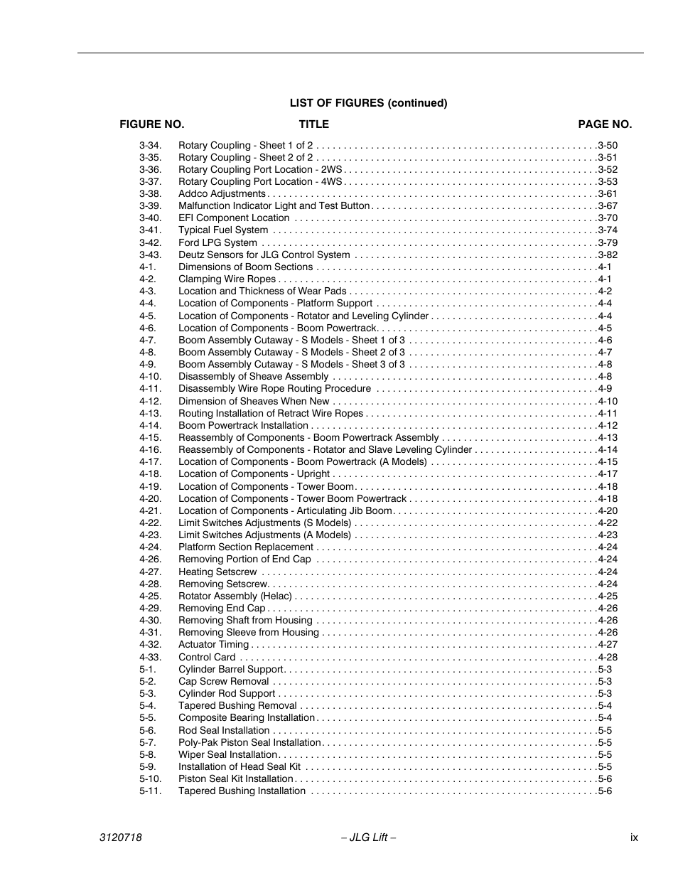 JLG 660SJ ANSI Service Manual User Manual | Page 15 / 322
