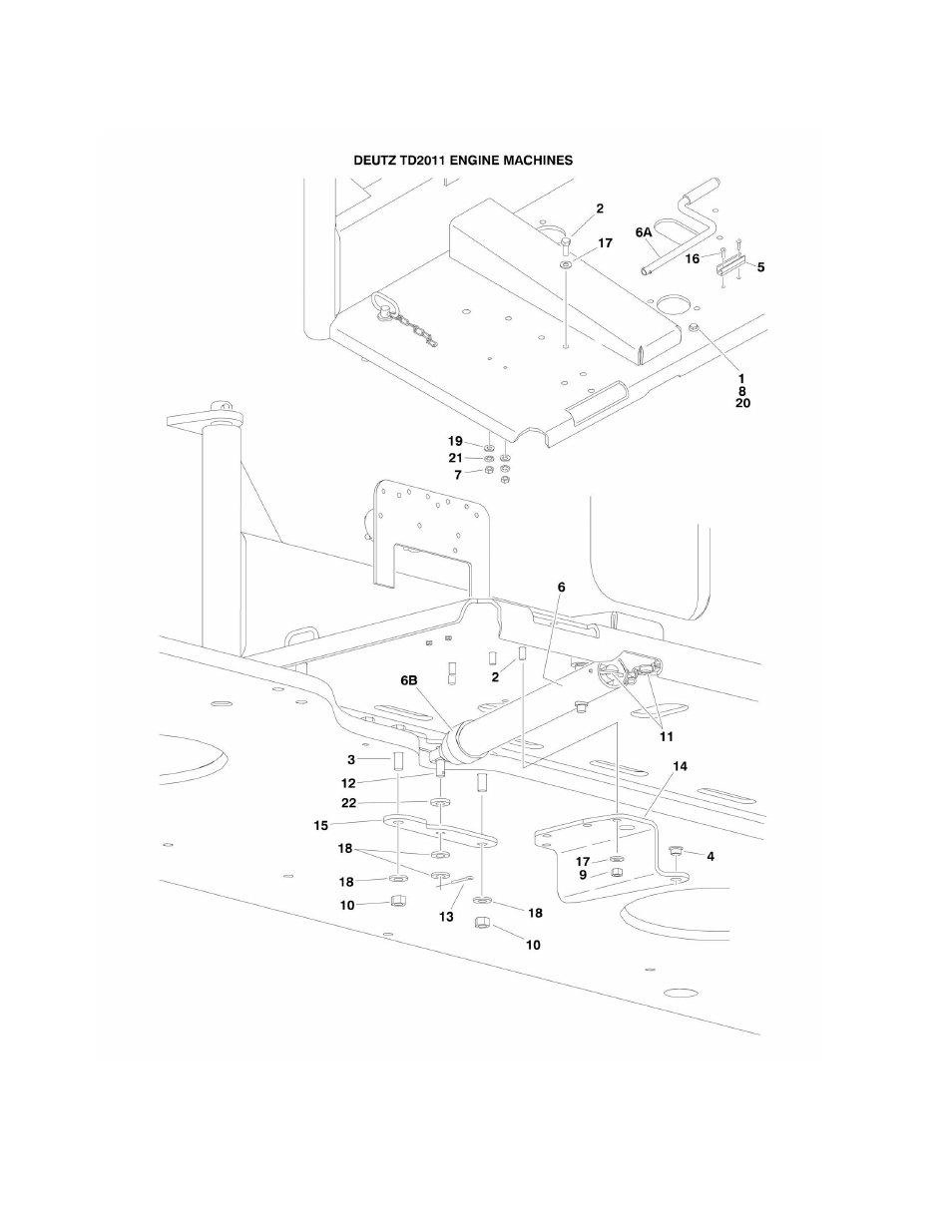 Figure 2-19. engine tray jack installation | JLG 1500SJ Parts Manual User Manual | Page 118 / 344