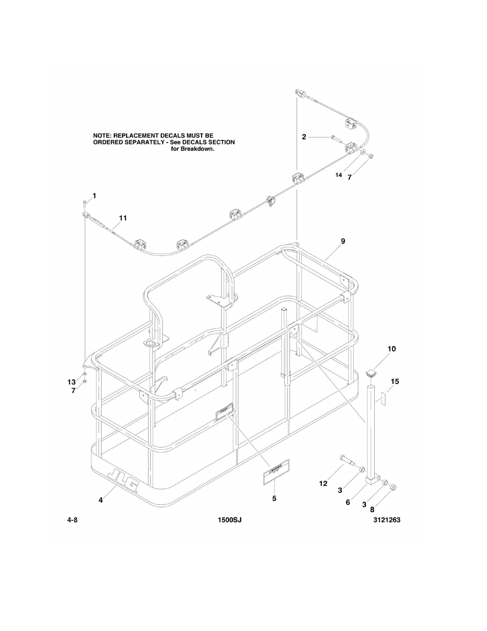 JLG 1500SJ Parts Manual User Manual | Page 200 / 344