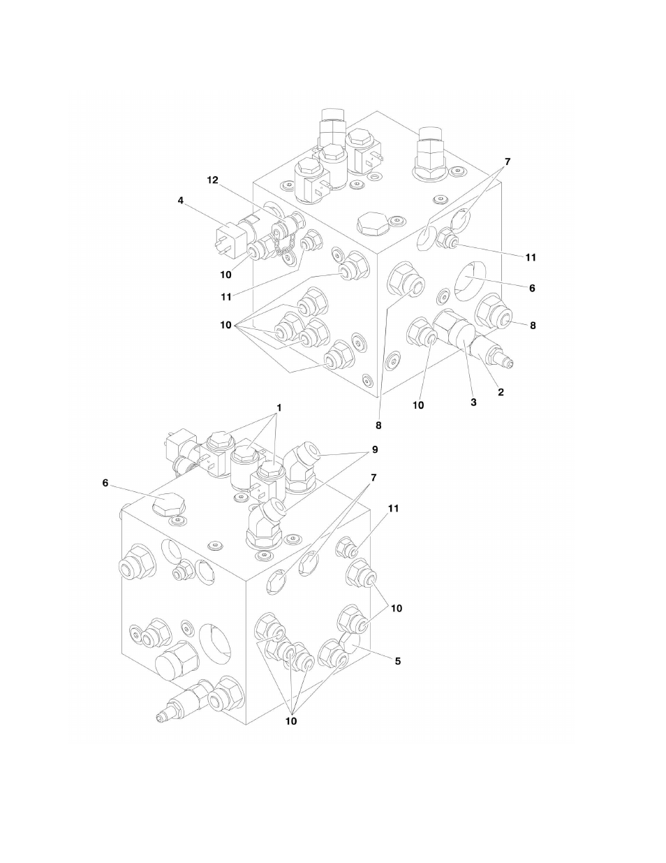 Figure 1-8. traction valve assembly | JLG 1500SJ Parts Manual User Manual | Page 30 / 344
