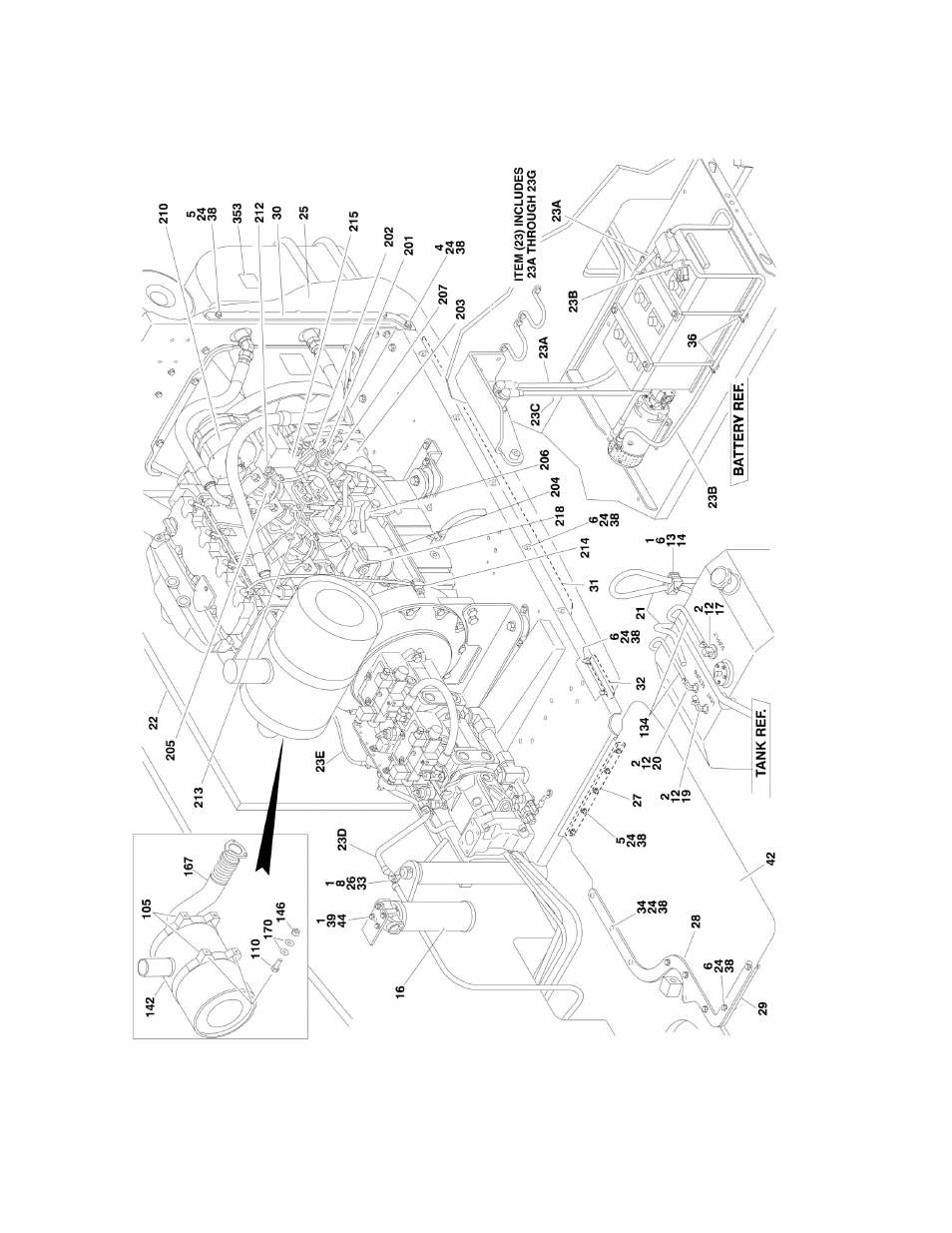 Figure 2-6. deutz td2011 engine installation | JLG 1500SJ Parts Manual User Manual | Page 58 / 344