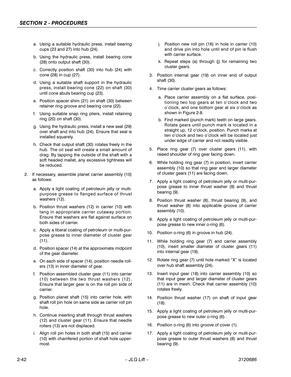 JLG 120HX ANSI Service Manual User Manual | Page 62 / 114