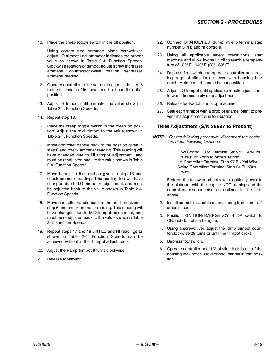 JLG 120HX ANSI Service Manual User Manual | Page 69 / 114