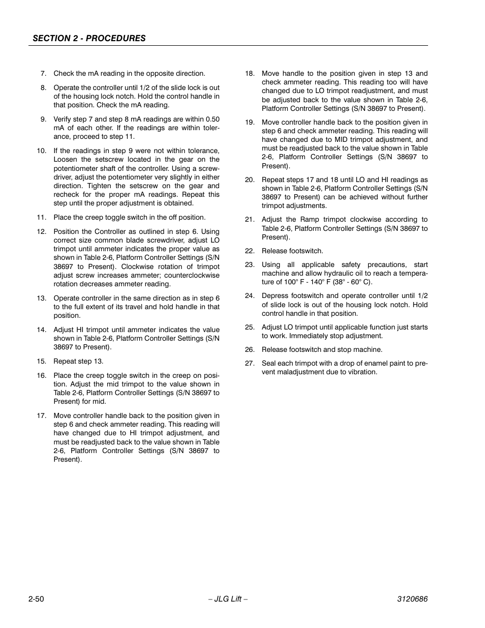 JLG 120HX ANSI Service Manual User Manual | Page 70 / 114