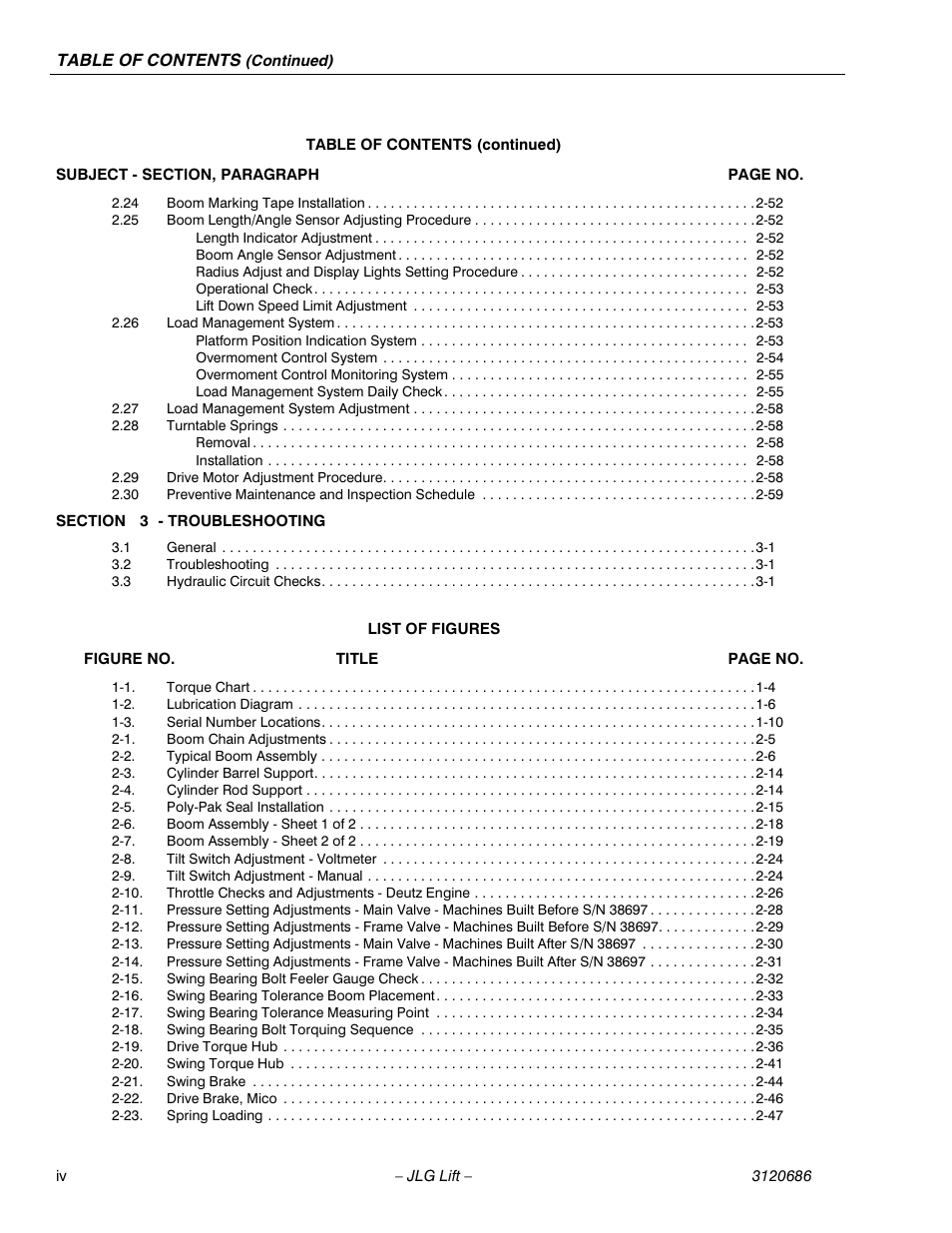 JLG 120HX ANSI Service Manual User Manual | Page 8 / 114