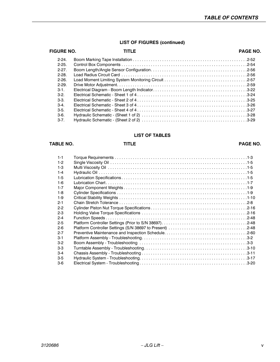 JLG 120HX ANSI Service Manual User Manual | Page 9 / 114