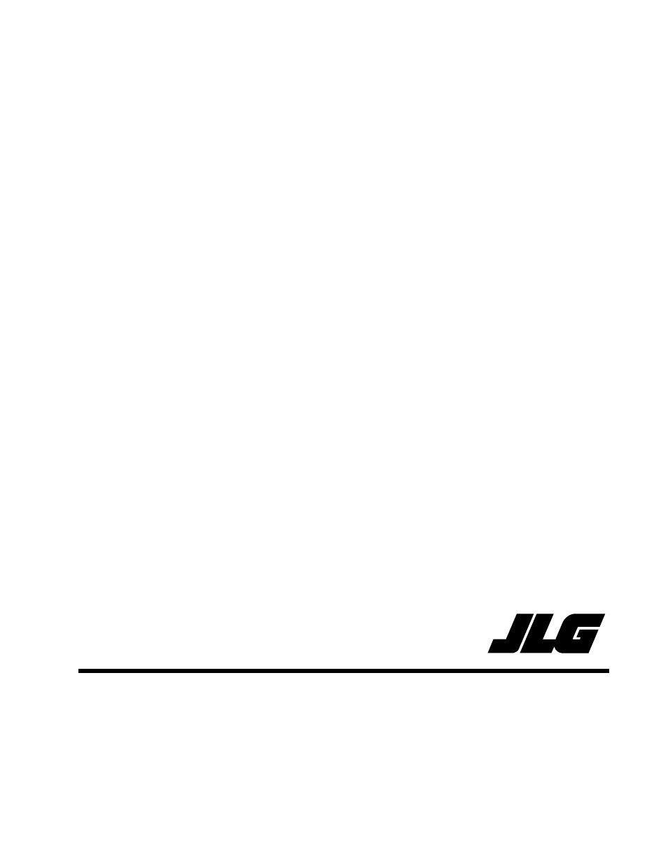 JLG 26MRT ANSI Service Manual User Manual | 62 pages
