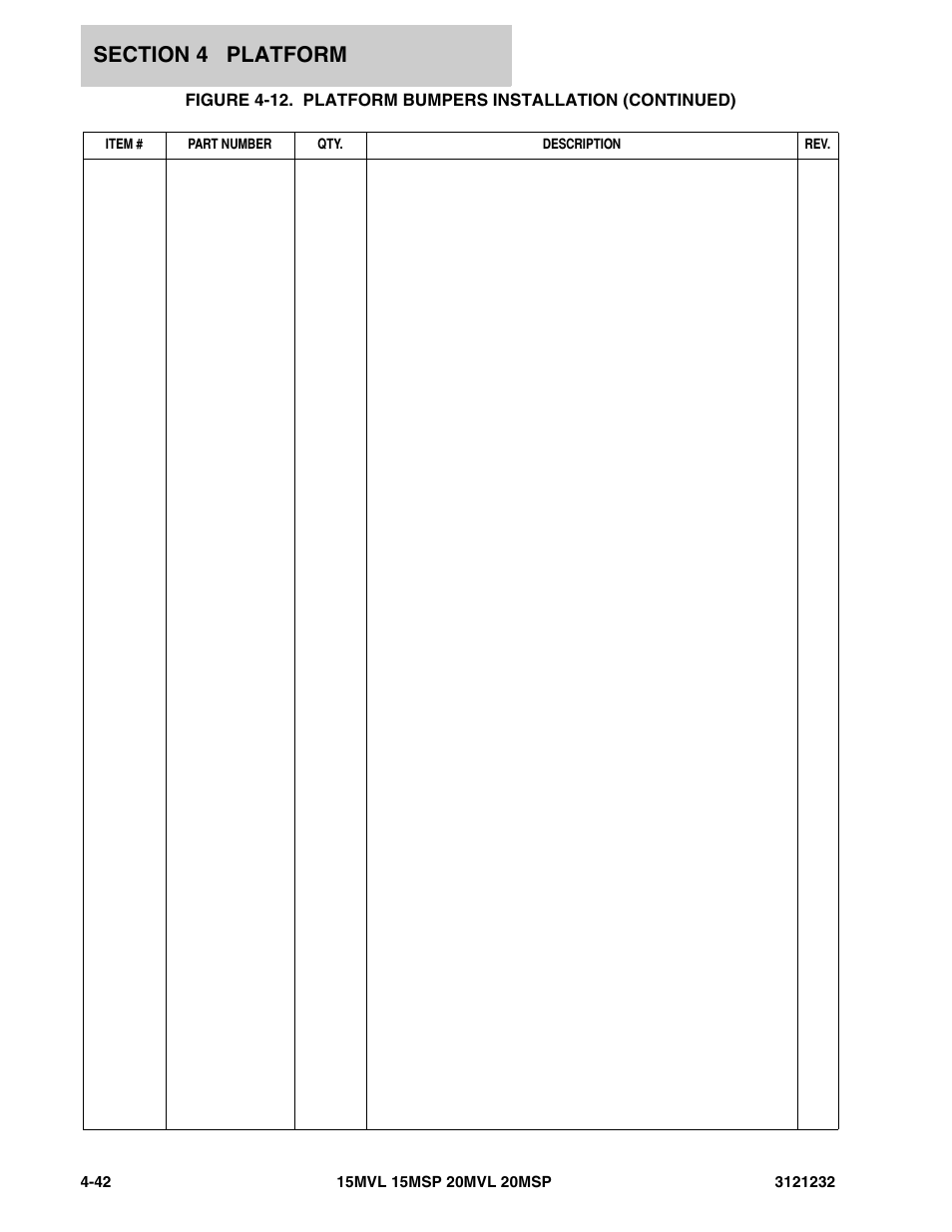 JLG 15/20MSP Parts Manual User Manual | Page 100 / 140