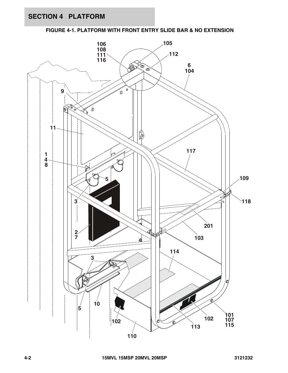 JLG 15/20MSP Parts Manual User Manual | Page 60 / 140