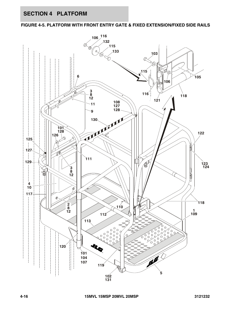 JLG 15/20MSP Parts Manual User Manual | Page 74 / 140