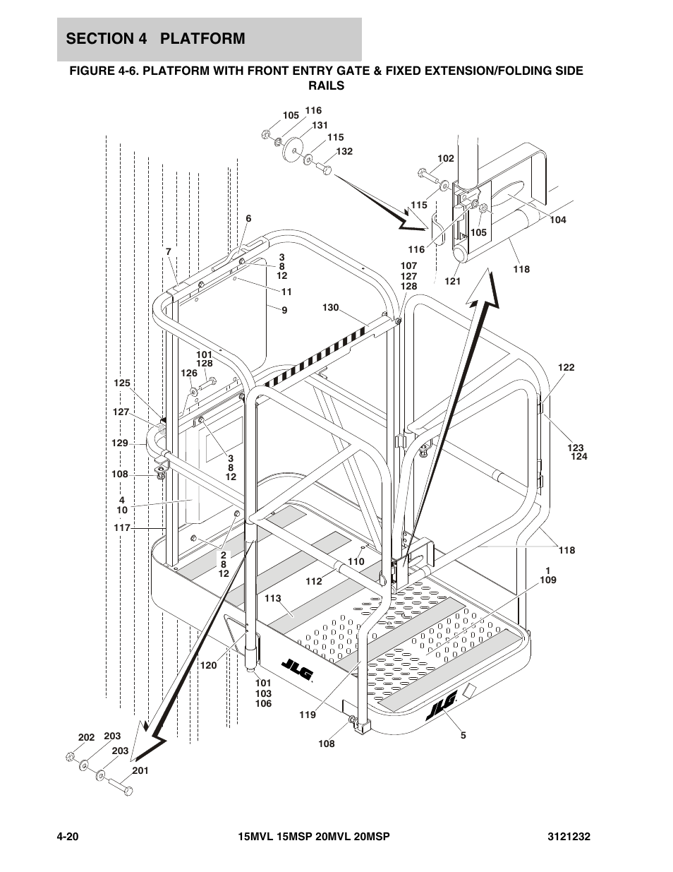 JLG 15/20MSP Parts Manual User Manual | Page 78 / 140