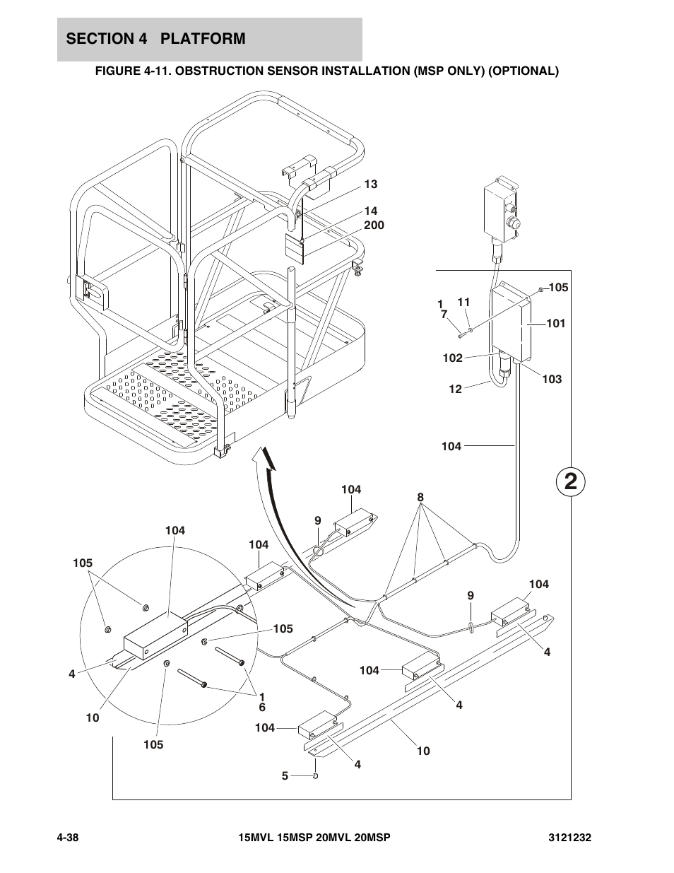 JLG 15/20MSP Parts Manual User Manual | Page 96 / 140