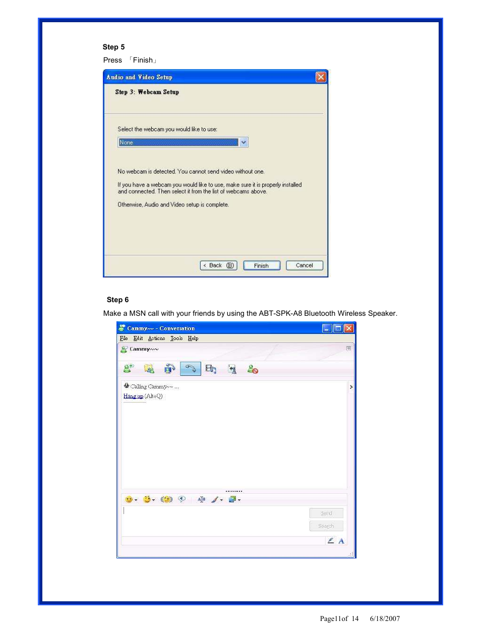 Advantek Networks ABT-SPK-A8 User Manual | Page 11 / 14