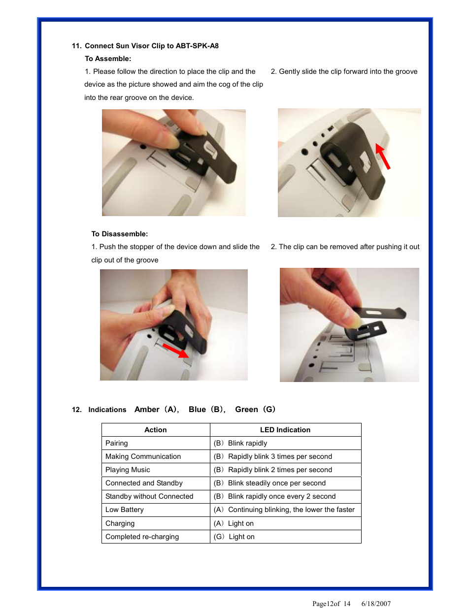 Advantek Networks ABT-SPK-A8 User Manual | Page 12 / 14