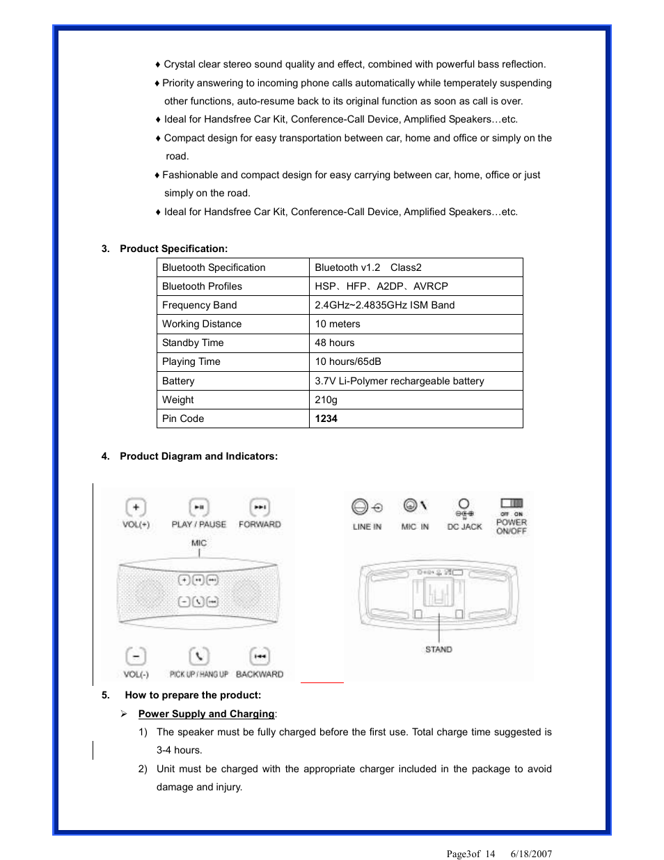 Advantek Networks ABT-SPK-A8 User Manual | Page 3 / 14