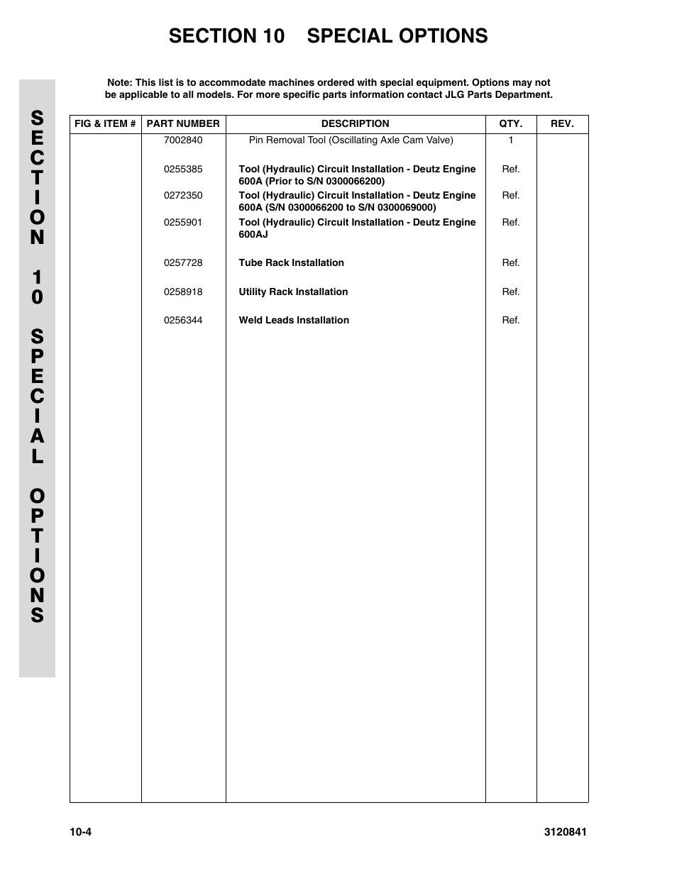 JLG 600A_AJ Parts Manual User Manual | Page 298 / 312