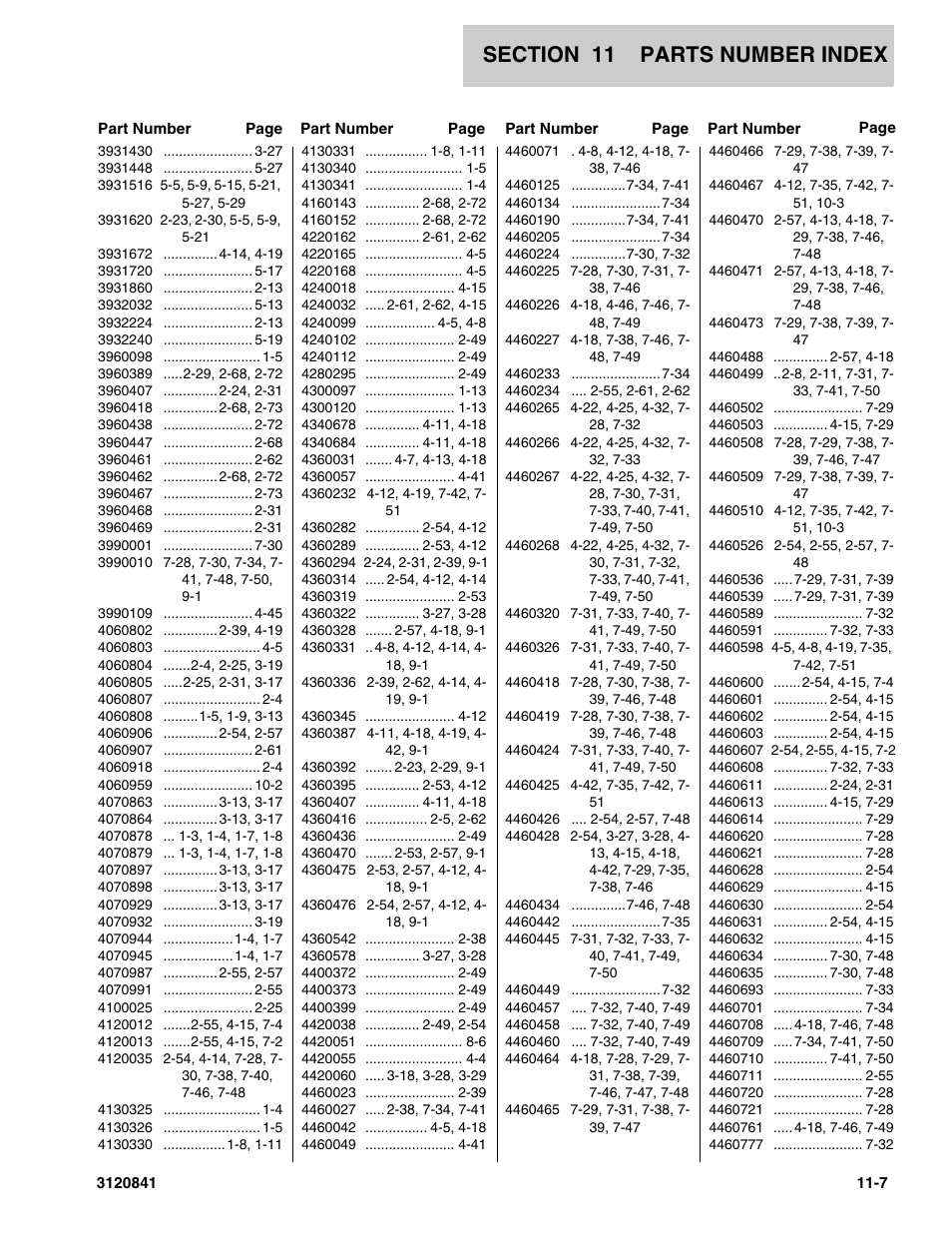 JLG 600A_AJ Parts Manual User Manual | Page 305 / 312