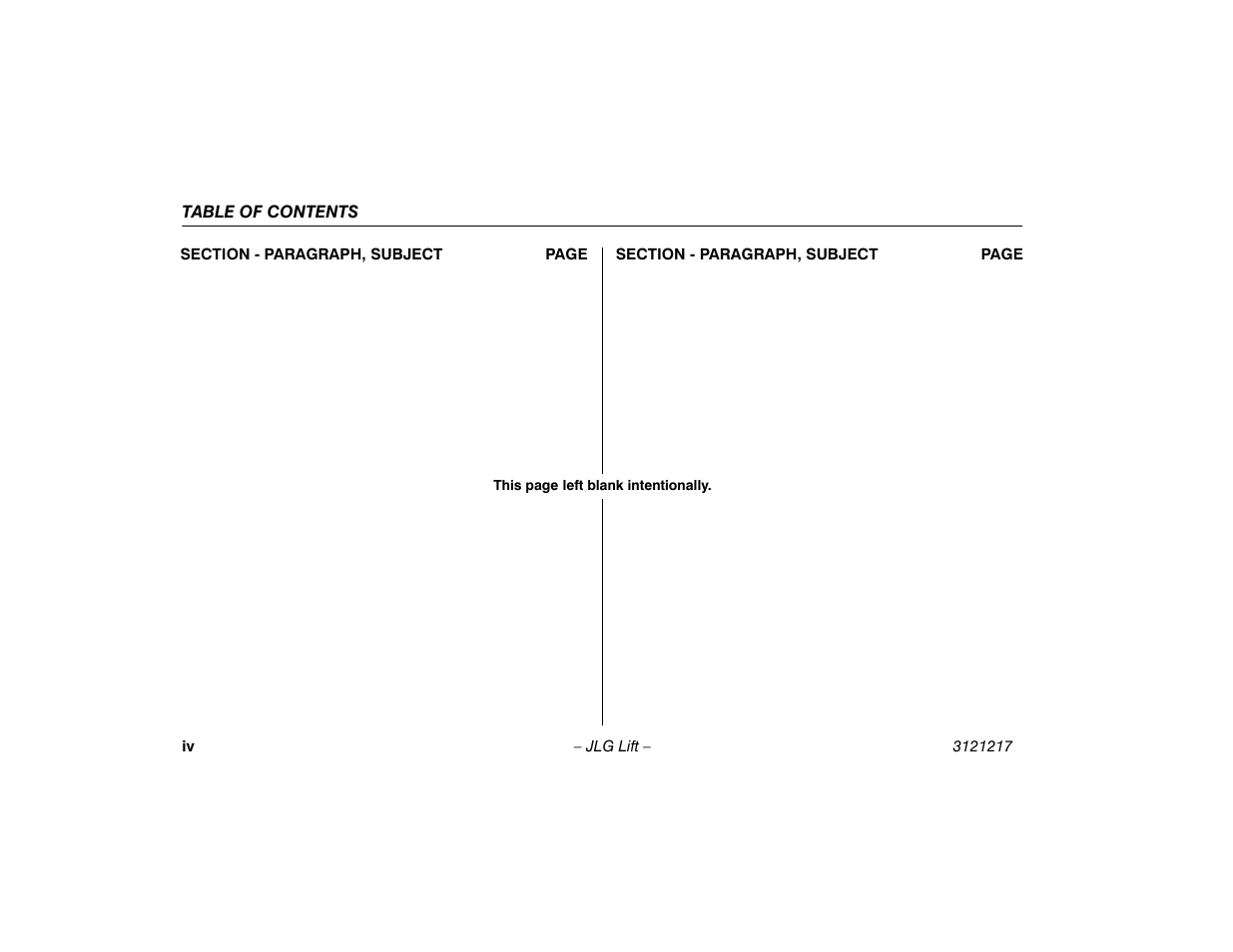 JLG M600 Operator Manual User Manual | Page 10 / 102