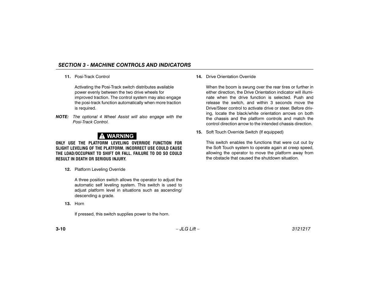 JLG M600 Operator Manual User Manual | Page 42 / 102