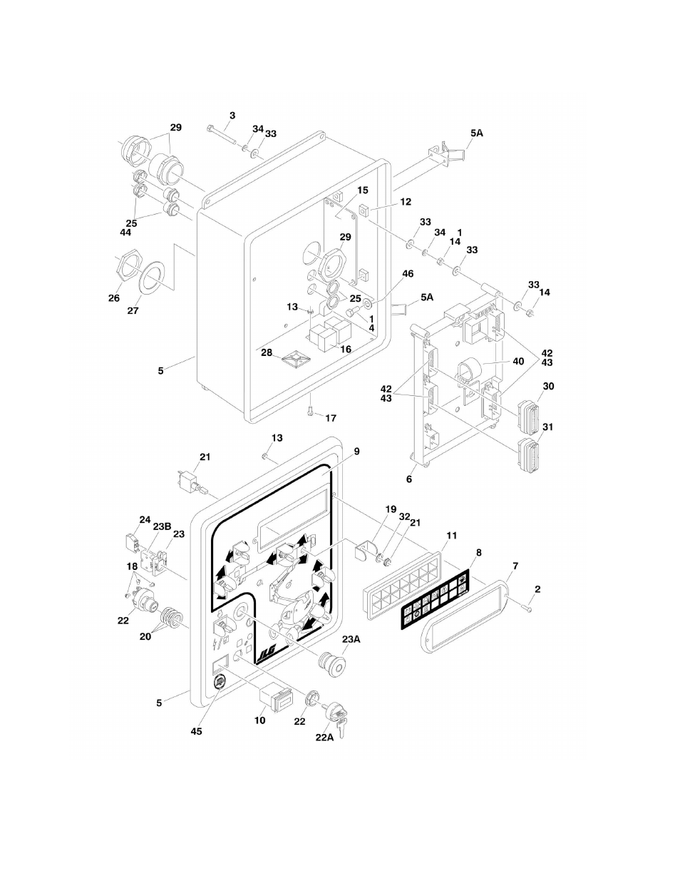 JLG 510AJ Parts Manual User Manual | Page 128 / 294