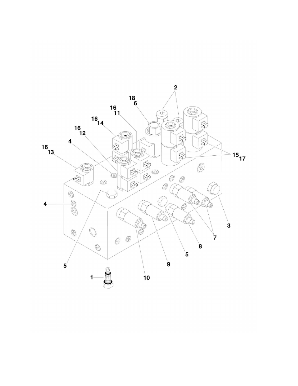 Figure 2-2. main control valve assembly | JLG 510AJ Parts Manual User Manual | Page 44 / 294