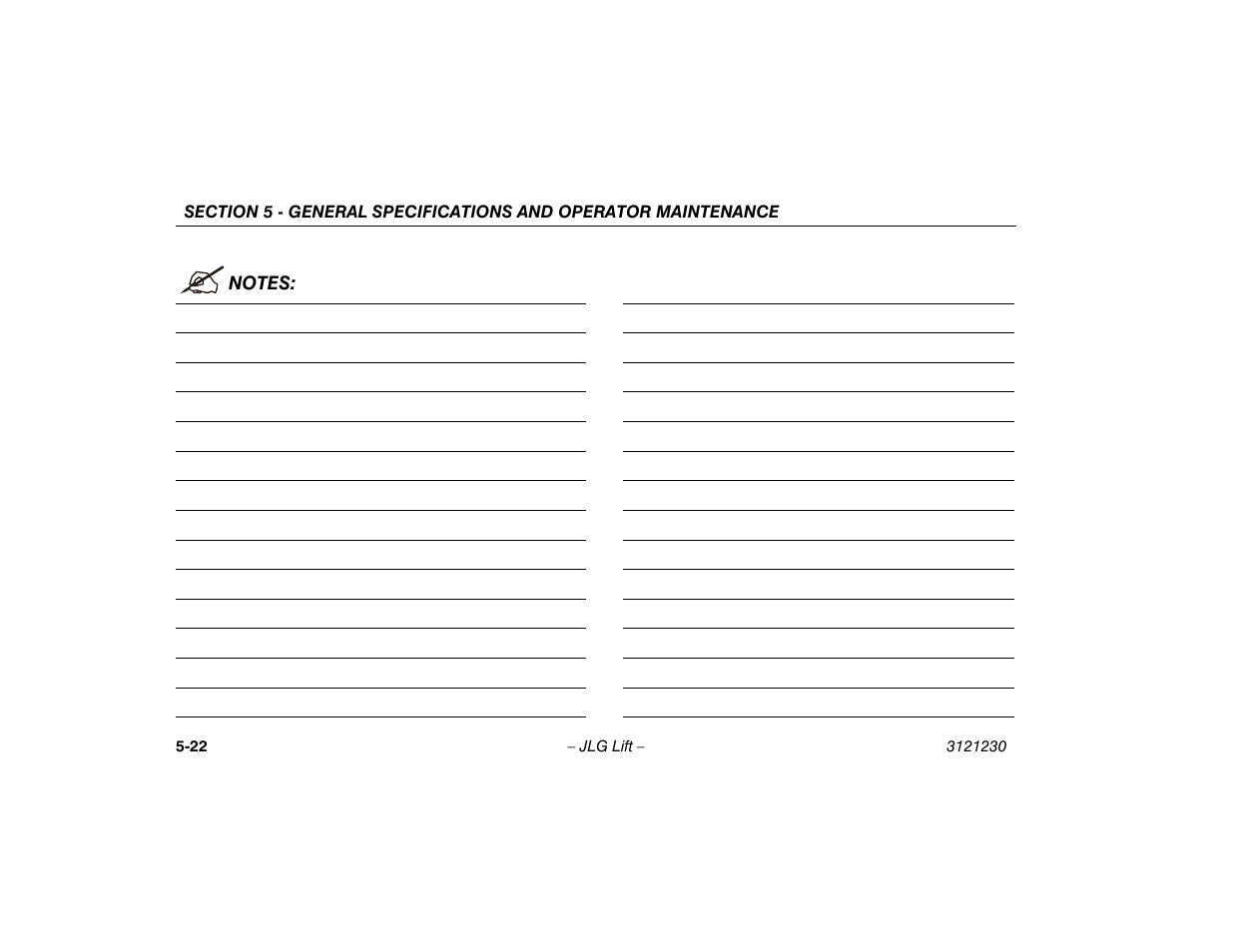 JLG 15/20MSP Operator Manual User Manual | Page 102 / 108