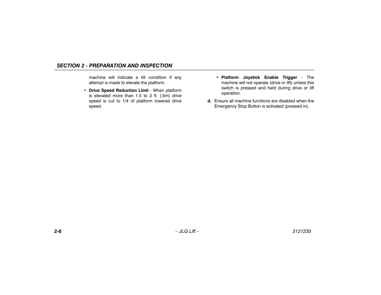 JLG 15/20MSP Operator Manual User Manual | Page 26 / 108