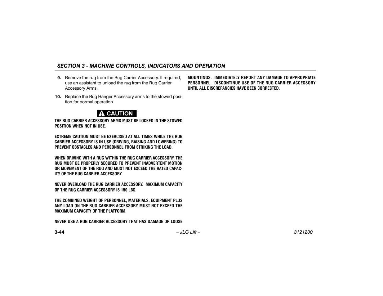 JLG 15/20MSP Operator Manual User Manual | Page 70 / 108