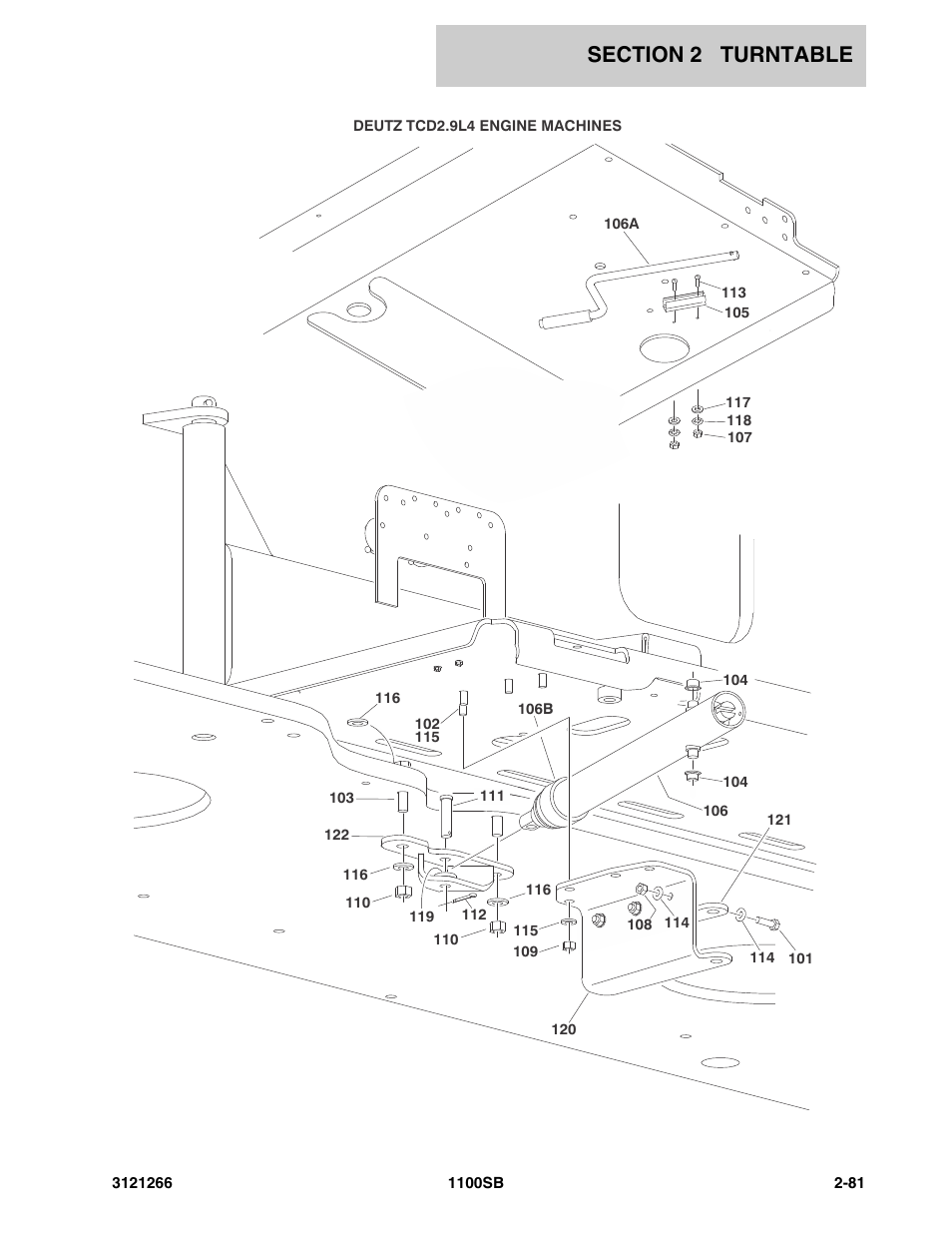 JLG 1100SB Parts Manual User Manual | Page 113 / 276