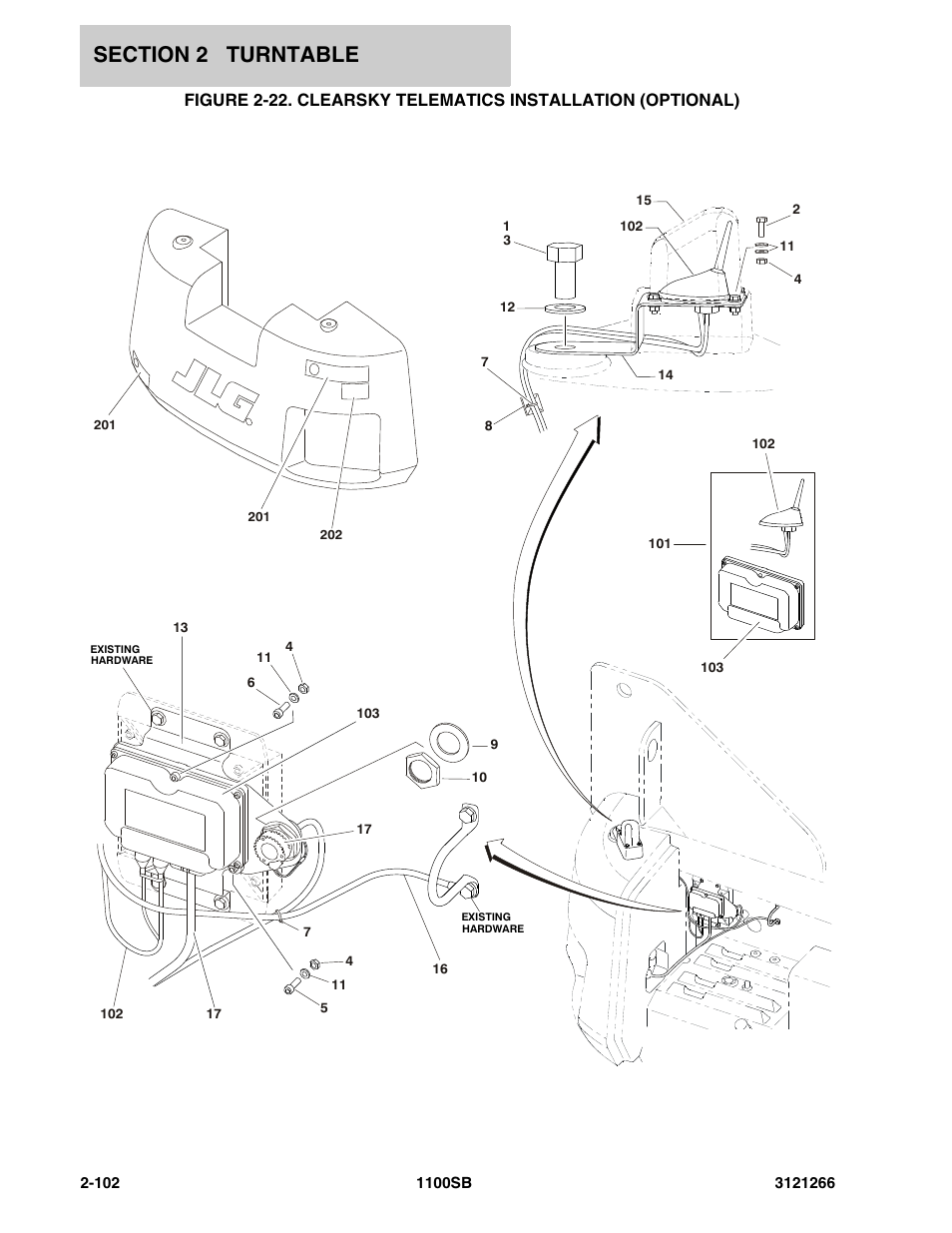 JLG 1100SB Parts Manual User Manual | Page 134 / 276