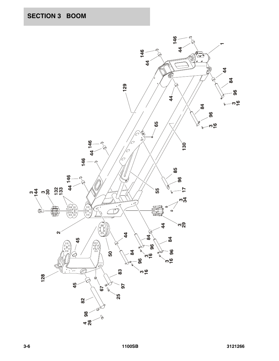 JLG 1100SB Parts Manual User Manual | Page 142 / 276