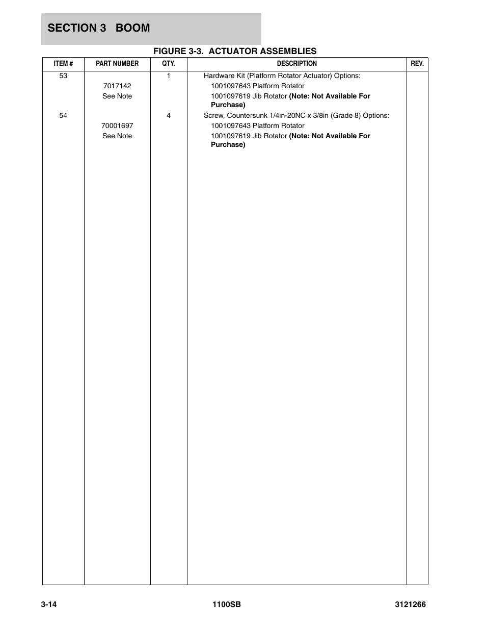 JLG 1100SB Parts Manual User Manual | Page 150 / 276