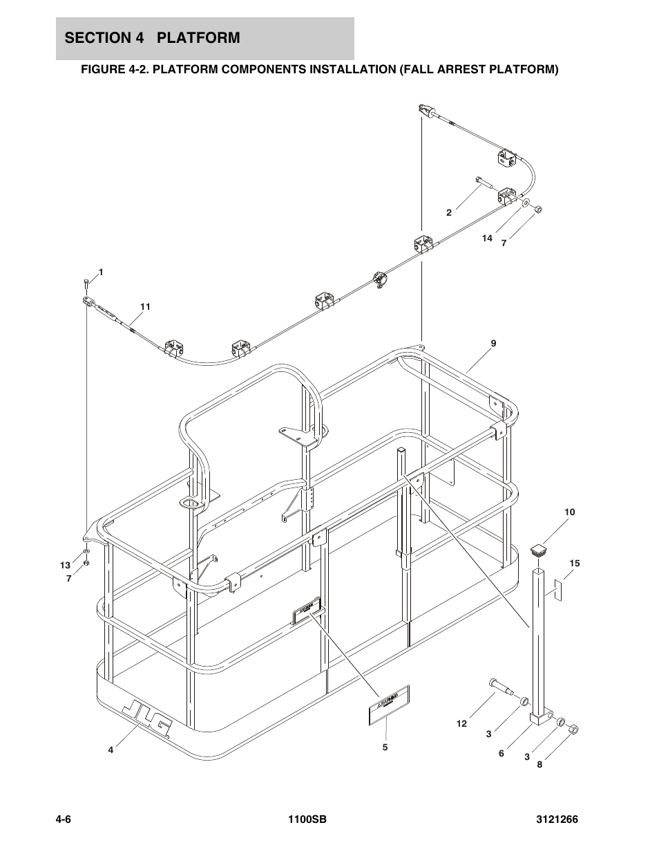 JLG 1100SB Parts Manual User Manual | Page 170 / 276