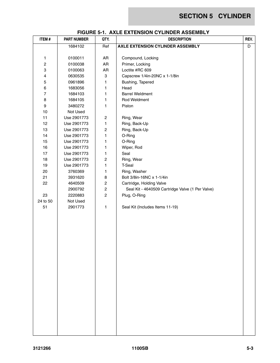 JLG 1100SB Parts Manual User Manual | Page 189 / 276