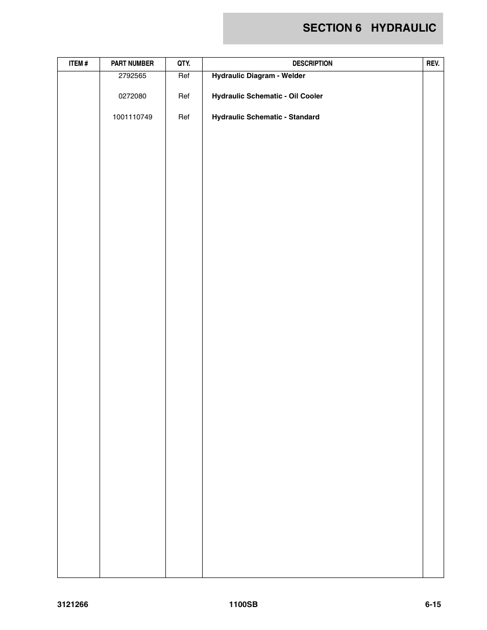 JLG 1100SB Parts Manual User Manual | Page 217 / 276