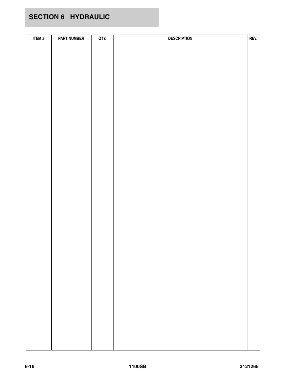 JLG 1100SB Parts Manual User Manual | Page 218 / 276