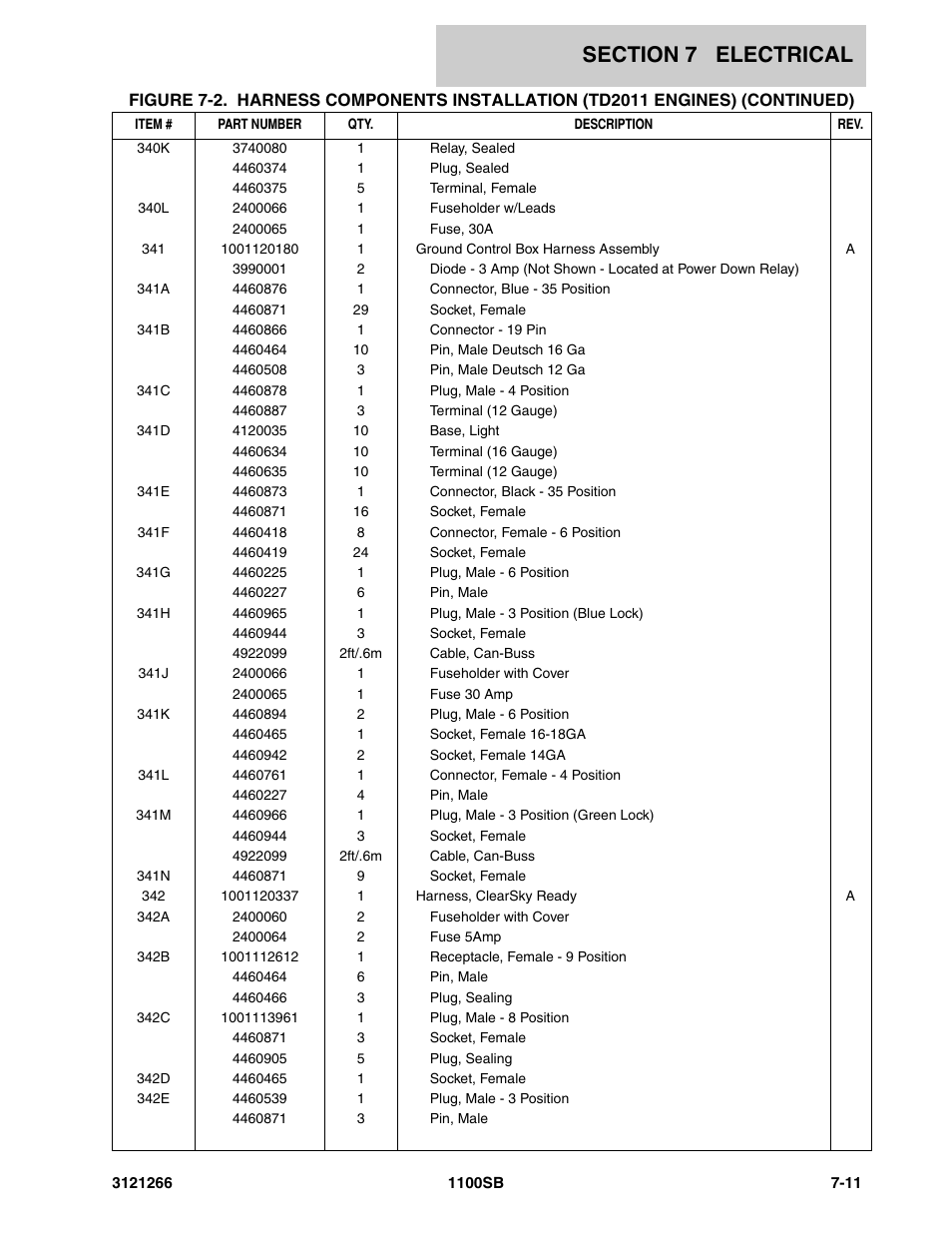JLG 1100SB Parts Manual User Manual | Page 229 / 276