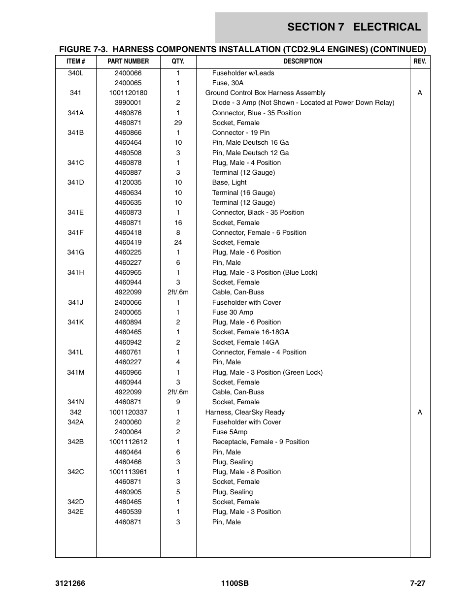 JLG 1100SB Parts Manual User Manual | Page 245 / 276