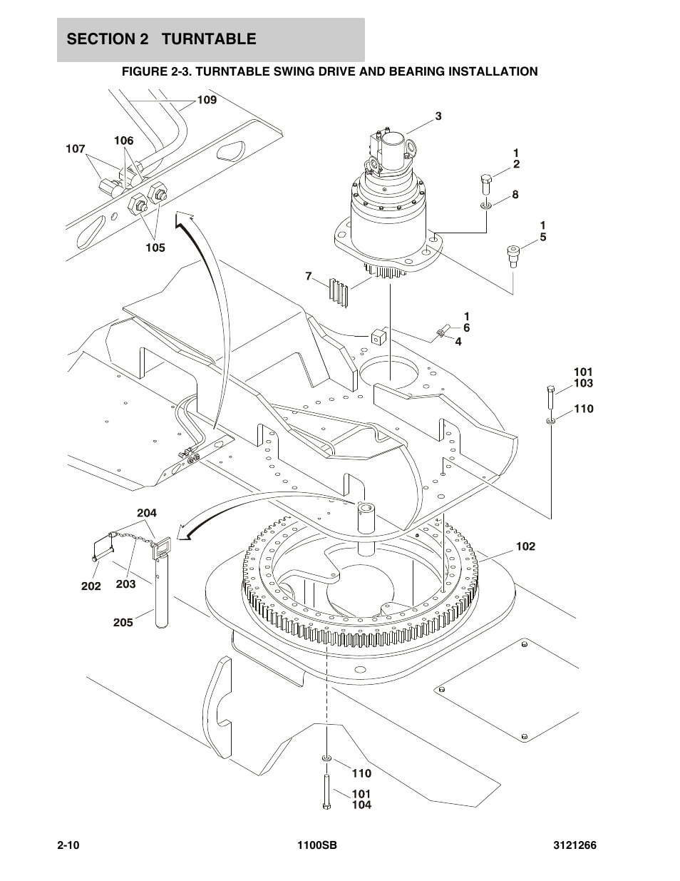 JLG 1100SB Parts Manual User Manual | Page 42 / 276