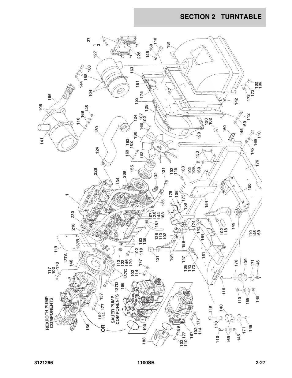 JLG 1100SB Parts Manual User Manual | Page 59 / 276