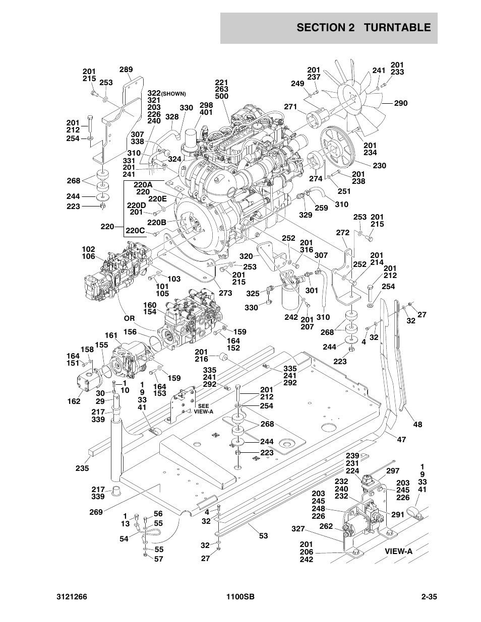 JLG 1100SB Parts Manual User Manual | Page 67 / 276