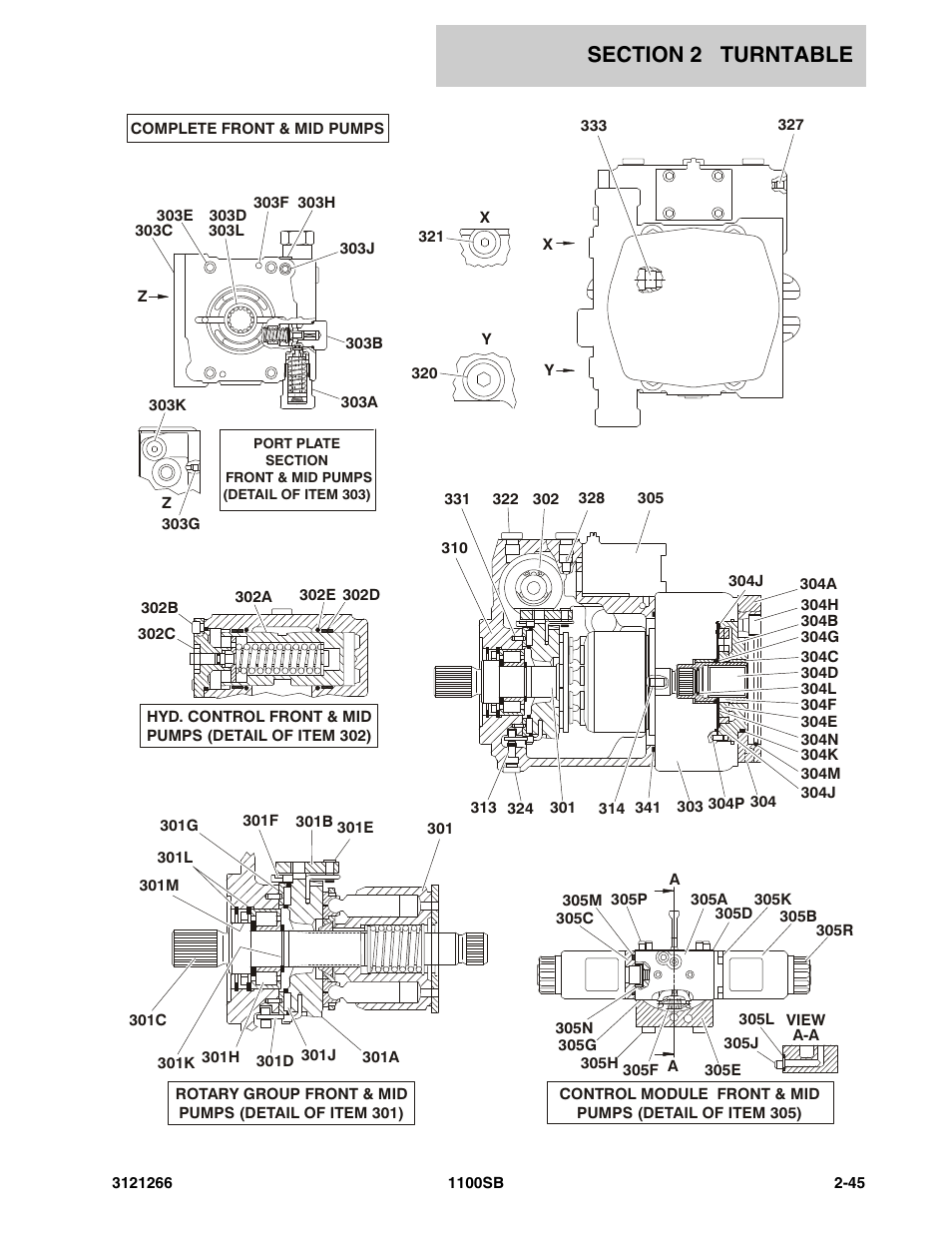 JLG 1100SB Parts Manual User Manual | Page 77 / 276