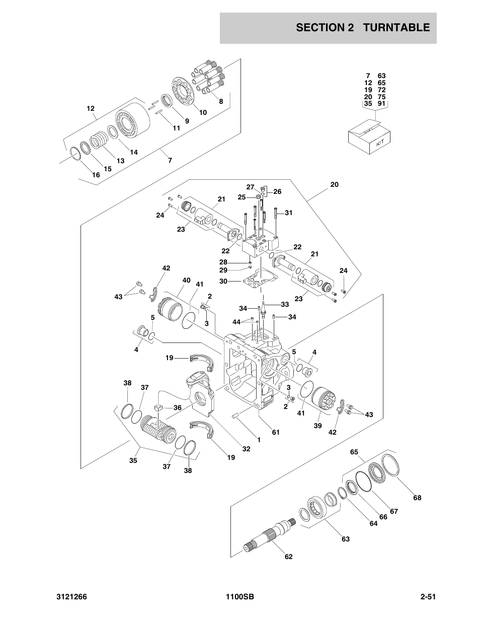 JLG 1100SB Parts Manual User Manual | Page 83 / 276